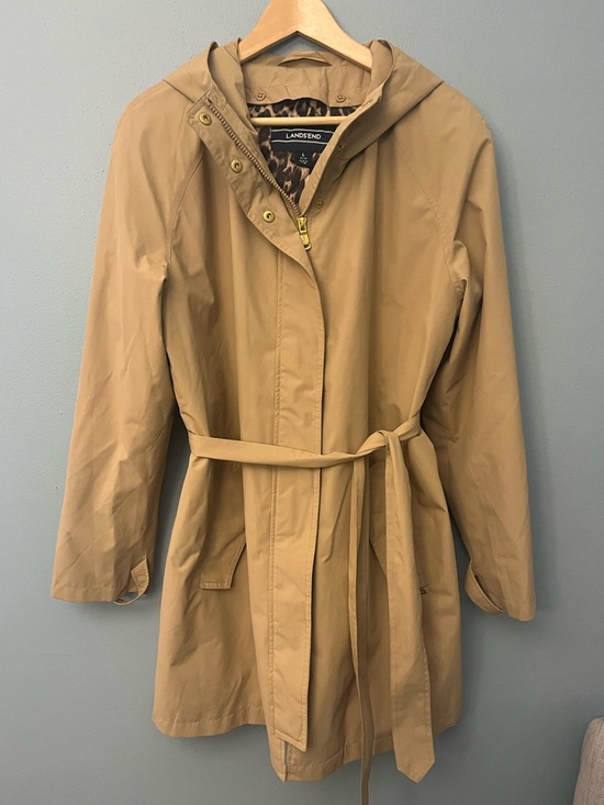Lands' End Jackets & Blazers - Lands' End Hooded Trench